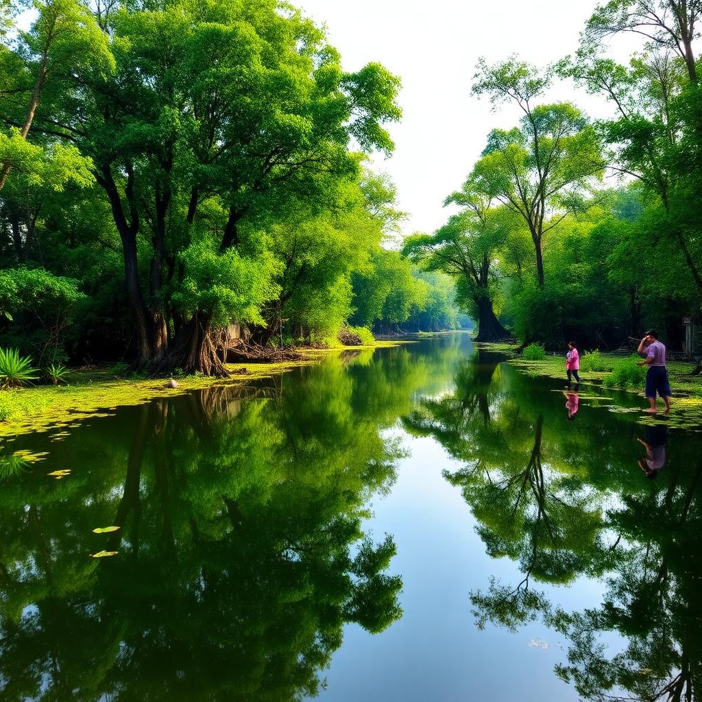 Wildlife in mangroves
